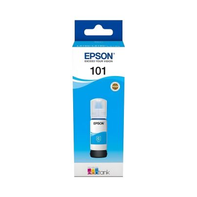 Tusz Epson 101 do EcoTank L6160 L6170 błękitny Cyan pojemność 70 ml
