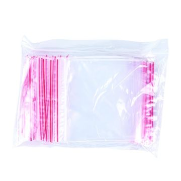 Torebka strunowa OFFICE PRODUCTS z LDPE 100x100 mm transparentna 100 szt.