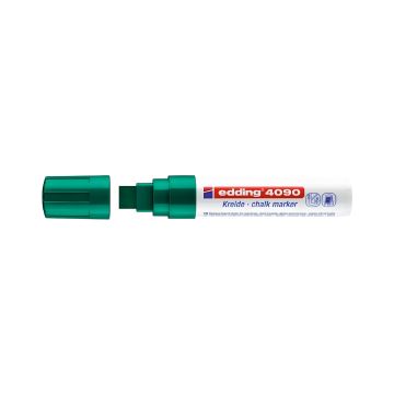 Marker kredowy Edding E-4090, szerokość 4-15 mm, kolor zielony
