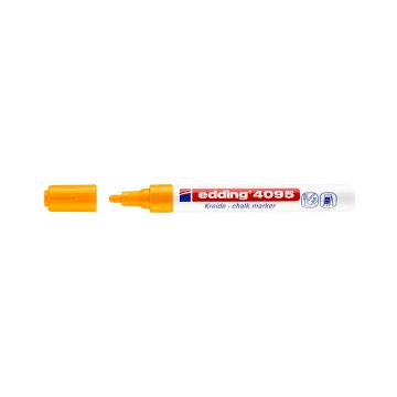 Marker kredowy Edding E-4095, końcówka 2-3 mm, pomarańczowy neonowy