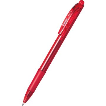 Długopis automatyczny Pentel BK 417 WOW 0,7mm czerwony 10 sztuk