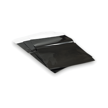 Foliopak czarny kurierski format B4 260x350 mm 45 mikronów opakowanie 100 sztuk