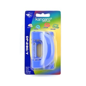 Dziurkacz biurowy Kangaro DP-280Y, dziurkuje do 11 kartek, błękitny, 1 sztuka
