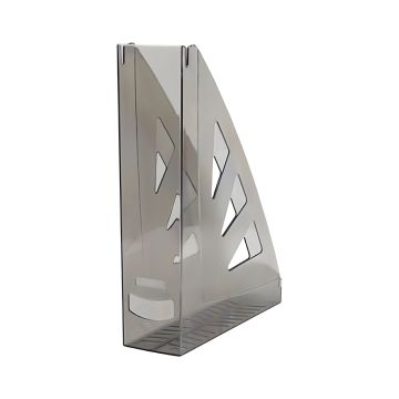 Pojemnik na dokumenty ażurowy A4 dymny OFFICE PRODUCTS