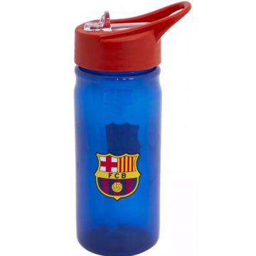 Bidon z rurką FC Barcelona z licencjonowanym nadrukiem klubowym