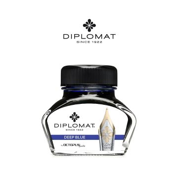 Atrament do piór wiecznych DIPLOMAT w kałamarzu 30 ml ultramarine blue
