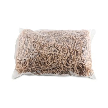 Gumki recepturki OFFICE PRODUCTS średnica 60mm grubość 1,5x1,5mm 60% kauczuku naturalne 1000g zgrzewka