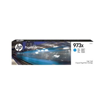 Tusz HP 973X F6T81AE błękitny do drukarek HP PageWide wydajność 7000 stron