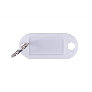 Zawieszki Na Klucze Q-Connect, 50X22Mm, 100 Szt., Białe