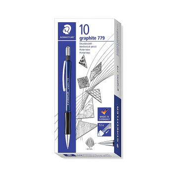 Ołówek automatyczny Staedtler, grafitowy, 0,7 mm, HB, niebieski