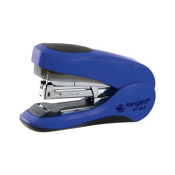 Zszywacz biurowy KANGARO LE-45F, stalowy mechanizm, zszywa do 40 kartek, kolor niebieski, 1 sztuka