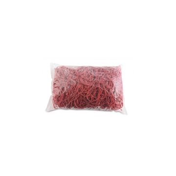 Gumki recepturki OFFICE PRODUCTS średnica 70mm grubość 1,5x1,5mm 60% kauczuku 1000g zgrzewka czerwone