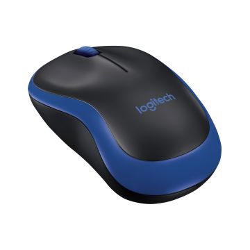 Logitech Mysz M185 blue WER bezprzewodowa