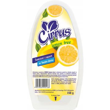Odświeżacz Powietrza Żelowy CIRRUS Lemon Tree 150g