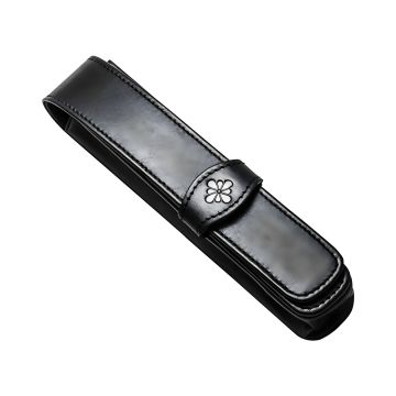 Etui na długopis DIPLOMAT ze skóry naturalnej czarne