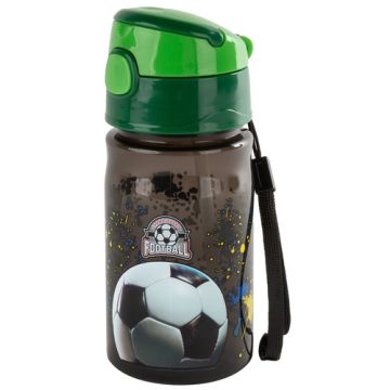 Bidon sportowy z ustnikiem i motywem piłki 500 ml