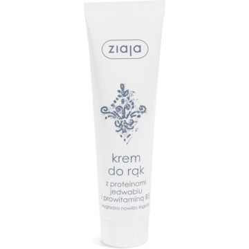 Krem do rąk ZIAJA z Proteinami Jedwabiu i Prowitaminą B5 100ml