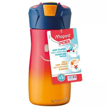 Butelka Stalowa Picnik Concept Kids 430 ml Różowa