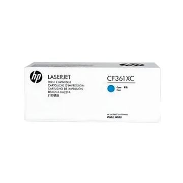 Toner HP 508XC CF361XC błękitny o zwiększonej wydajności 9500 stron