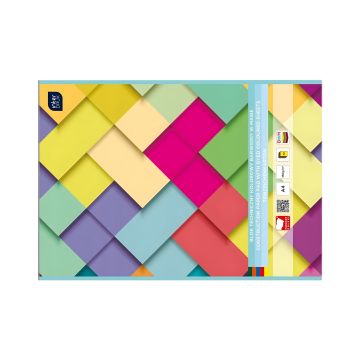 Blok techniczny kolorowy A3 160g BWM 10 arkuszy