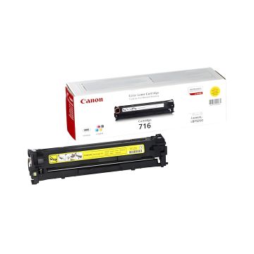 Oryginalny Toner Canon CRG 716 (1977B002) Yellow 1,5tys. do LBP5050