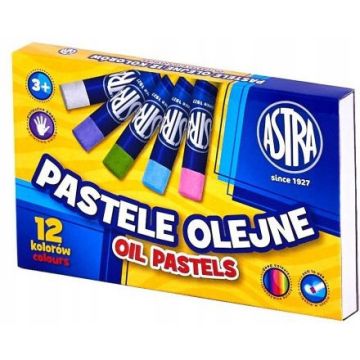 Pastele olejne Astra zestaw 12 kolorów