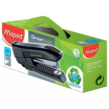 Zszywacz Greenlogic Pocket Ekologiczny z Rozszywaczem do 15 Kartek