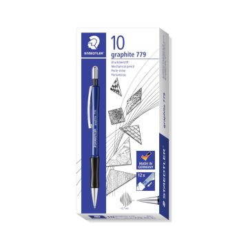 Ołówek automatyczny Staedtler, grafitowy, 0,7 mm, HB, niebieski