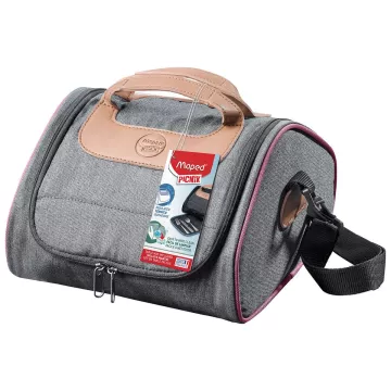 Torba lunchowa termiczna Maped Picnik Concept Adult 4,4l szaro-różowa