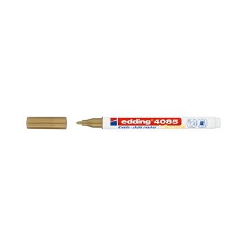 Marker kredowy Edding E-4085, końcówka 1-2 mm, kolor złoty