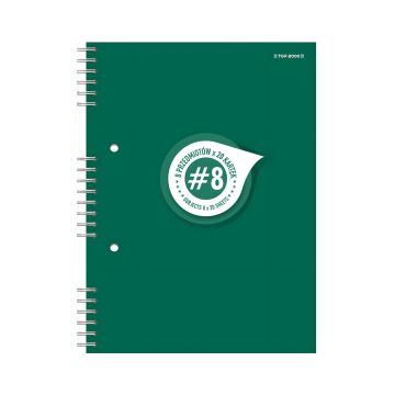 Kołozeszyt w kratkę format B5 160 kartek oprawa spiralna Student