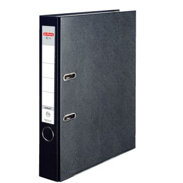 Segregator Herlitz A4 5cm Q.file czarny