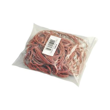 Gumki recepturki Q-CONNECT gumowe średnica 80mm czerwone 100g do biura i gastronomii