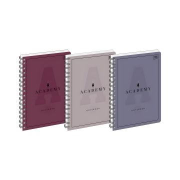 Kołozeszyt Interdruk Academy A5 100 kartek, 90G, kratka