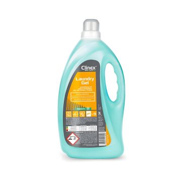Profesjonalny Żel do Prania CLINEX Laundry Gel Fresh 3l do Bielizny i Tekstyliów