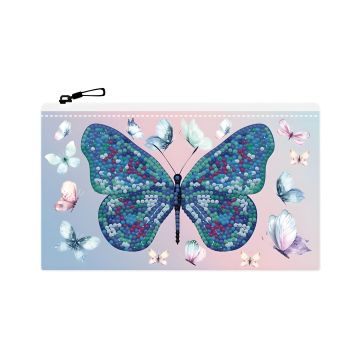 Piórnik Diamond Dotz Butterfly Days zestaw kreatywny do wyklejania mozaiki