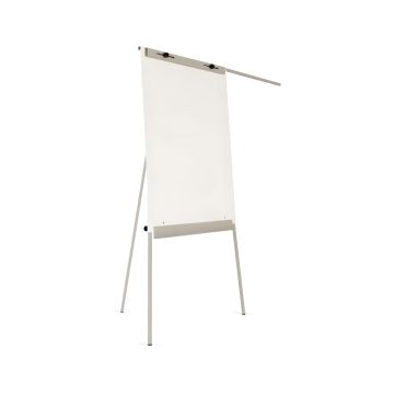 Flipchart magnetyczny ze statywem z powierzchnią suchościeralną Rocada Visualline (regulowana wysokość)