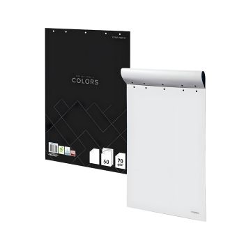 Blok do flipcharta TOP-2000 colors 64X90 50 kartek, 70 g, gladki