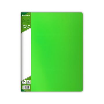 Album ofertowy Penmate A4 PP-120, 20 koszulek, zielony