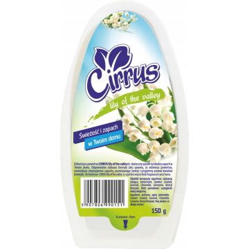 Odświeżacz Powietrza Żelowy CIRRUS Konwalia 150g