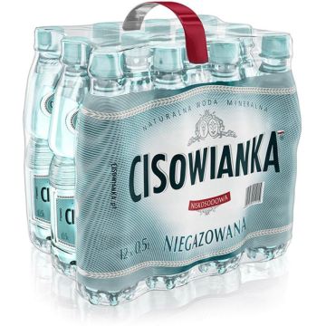 Woda Cisowianka niegazowana 0,5l 12 sztuk