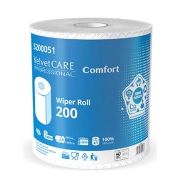 Czyściwo przemysłowe Velvet Care Comfort 100 % celuloza 800 listków