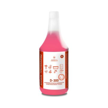 Żel do codziennego mycia sanitariatów ADEVA D-300 1L