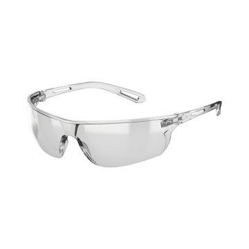 Okulary ochronne Stealth 16g bezbarwne z elastycznymi zausznikami