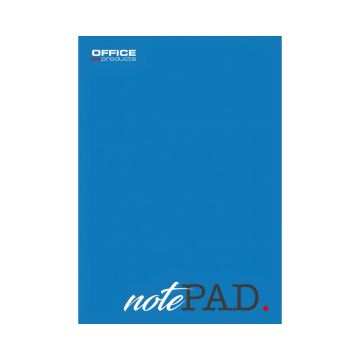 Blok biurowy OFFICE PRODUCTS, A5, w kratkę, 100 kart., 60gsm