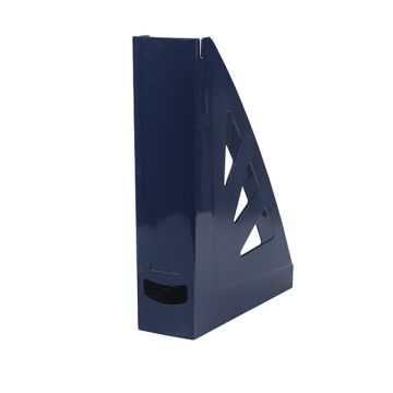 Pojemnik na dokumenty ażurowy A4 granatowy OFFICE PRODUCTS