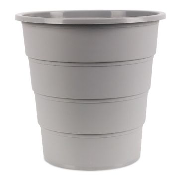Kosz Na Śmieci Office Products, Pełny, 16L, Szary