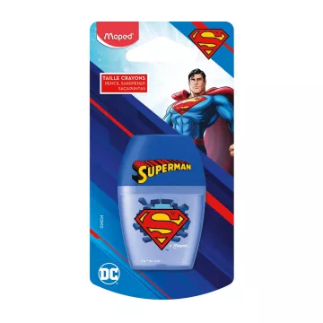 Temperówka Shaker Superman Plastikowa z Pojemnikiem 1 Otwór
