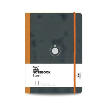 Notatnik Flexbook 17cm x 24cm gładki Large Orange