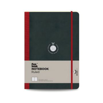 Notatnik Flexbook 17cm x 24cm w linie Large Czerwony